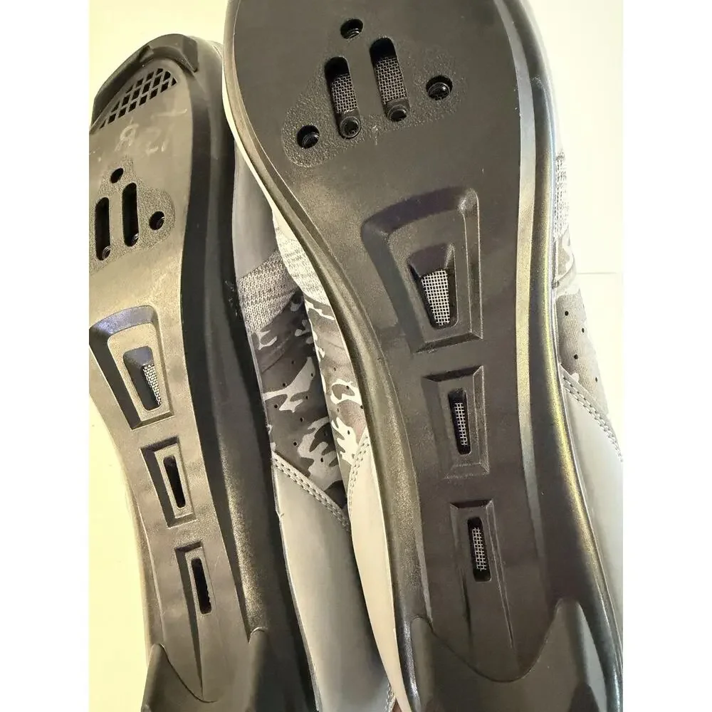 WOFADA YOW Camo Grey Unisex Cycling Sport Shoes Size (EUR) 47 Biking Never Used!